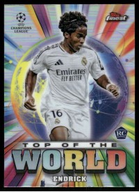 Endrick, Kartička, Topps Finest UEFA Club Competitions 2024-2025