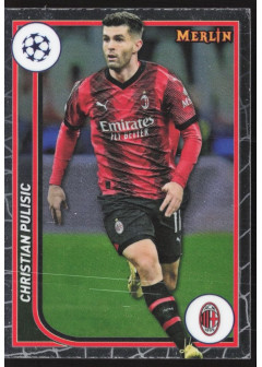 Christian Pulisic, Kartička, Topps Merlin Chrome UEFA Club Competitions 2023-24, BASE