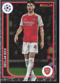 Declan Rice, Kartička, Topps Merlin Chrome UEFA Club Competitions 2023-24, BASE Declan Rice, Kartička, Topps Merlin Chrome UEFA Club Competitions 2023-24, BASE