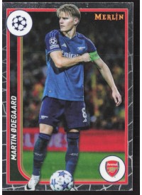 Martin Odegaard, Kartička, Topps Merlin Chrome UEFA Club Competitions 2023-24, BASE