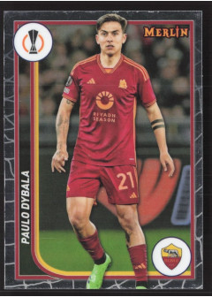 Paulo Dybala, Kartička, Topps Merlin Chrome UEFA Club Competitions 2023-24, BASE