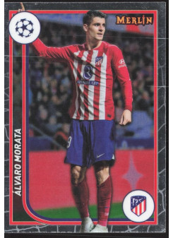 Alvaro Morata, Kartička, Topps Merlin Chrome UEFA Club Competitions 2023-24, BASE