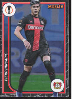 Piero Hincapie, Kartička, Topps Merlin Chrome UEFA Club Competitions 2023-24, BASE