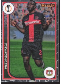 Victor Boniface, Kartička, Topps Merlin Chrome UEFA Club Competitions 2023-24, BASE