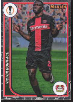 Victor Boniface, Kartička, Topps Merlin Chrome UEFA Club Competitions 2023-24, BASE