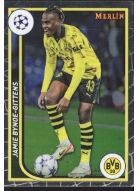 Jamie Bynoe-Gittens, Kartička, Topps Merlin Chrome UEFA Club Competitions 2023-24, BASE