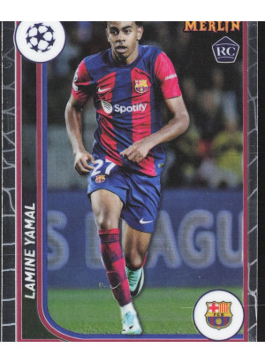 Lamine Yamal, Card, Topps Merlin Chrome UEFA Club Competitions 2023-24, BASE