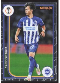 Kaoru Mitoma, Kartička, Topps Merlin Chrome UEFA Club Competitions 2023-24, BASE Kaoru Mitoma, Kartička, Topps Merlin Chrome UEFA Club Competitions 2023-24, BASE