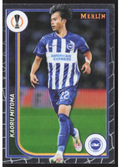 Kaoru Mitoma, Kartička, Topps Merlin Chrome UEFA Club Competitions 2023-24, BASE