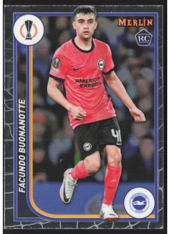 Facundo Buonanotte, Kartička, Topps Merlin Chrome UEFA Club Competitions 2023-24, BASE