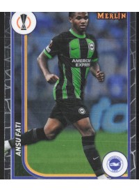 Ansu Fati, Kartička, Topps Merlin Chrome UEFA Club Competitions 2023-24, BASE Ansu Fati, Kartička, Topps Merlin Chrome UEFA Club Competitions 2023-24, BASE