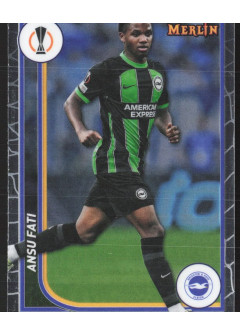 Ansu Fati, Card, Topps Merlin Chrome UEFA Club Competitions 2023-24, BASE