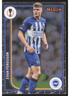 Evan Ferguson, Kartička, Topps Merlin Chrome UEFA Club Competitions 2023-24, BASE Evan Ferguson, Kartička, Topps Merlin Chrome UEFA Club Competitions 2023-24, BASE