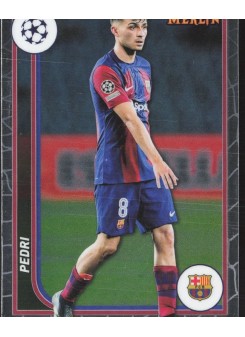 Pedri, Kartička, Topps Merlin Chrome UEFA Club Competitions 2023-24, BASE Pedri, Kartička, Topps Merlin Chrome UEFA Club Competitions 2023-24, BASE