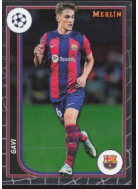 Gavi, Kartička, Topps Merlin Chrome UEFA Club Competitions 2023-24, BASE