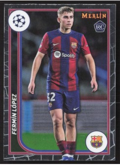 Fermin Lopez, Kartička, Topps Merlin Chrome UEFA Club Competitions 2023-24, BASE Fermin Lopez, Kartička, Topps Merlin Chrome UEFA Club Competitions 2023-24, BASE