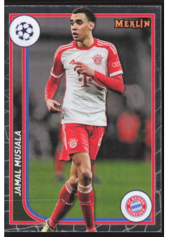 Jamal Musiala, Kartička, Topps Merlin Chrome UEFA Club Competitions 2023-24, BASE