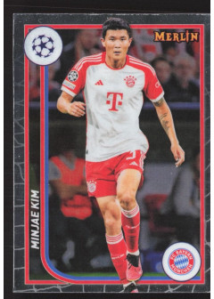 Minjae Kim, Kartička, Topps Merlin Chrome UEFA Club Competitions 2023-24, BASE