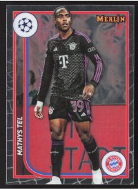 Mathys Tel, Kartička, Topps Merlin Chrome UEFA Club Competitions 2023-24, BASE