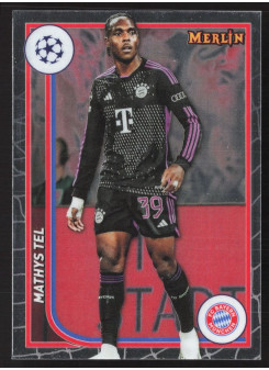 Mathys Tel, Kartička, Topps Merlin Chrome UEFA Club Competitions 2023-24, BASE