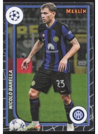 Nicolo Barella, Kartička, Topps Merlin Chrome UEFA Club Competitions 2023-24, BASE