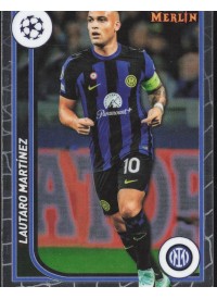 Lautaro Martinez, Kartička, Topps Merlin Chrome UEFA Club Competitions 2023-24, BASE
