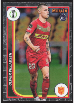 Oliver Villadsen, Kartička, Topps Merlin Chrome UEFA Club Competitions 2023-24, BASE