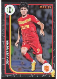 Zidan Sertdemir, Kartička, Topps Merlin Chrome UEFA Club Competitions 2023-24, BASE Zidan Sertdemir, Kartička, Topps Merlin Chrome UEFA Club Competitions 2023-24, BASE