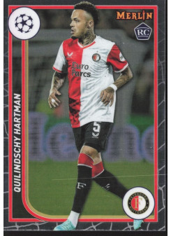 Quilindschy Hartman, Kartička, Topps Merlin Chrome UEFA Club Competitions 2023-24, BASE