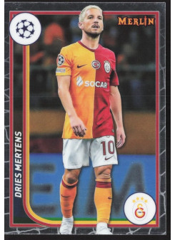Dries Mertens, Kartička, Topps Merlin Chrome UEFA Club Competitions 2023-24, BASE