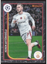 Kerem Akturkoglu, Kartička, Topps Merlin Chrome UEFA Club Competitions 2023-24, BASE