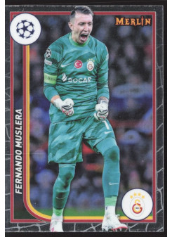 Fernando Muslera, Kartička, Topps Merlin Chrome UEFA Club Competitions 2023-24, BASE