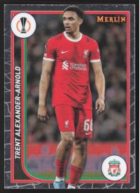 Trent Alexander-Arnold, Kartička, Topps Merlin Chrome UEFA Club Competitions 2023-24, BASE Trent Alexander-Arnold, Kartička, Topps Merlin Chrome UEFA Club Competitions 2023-24, BASE