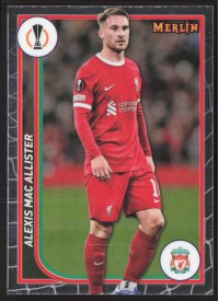 Alexis Mac Allister, Kartička, Topps Merlin Chrome UEFA Club Competitions 2023-24, BASE