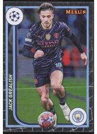 Jack Grealish, Kartička, Topps Merlin Chrome UEFA Club Competitions 2023-24, BASE Jack Grealish, Kartička, Topps Merlin Chrome UEFA Club Competitions 2023-24, BASE