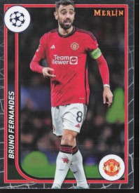 Bruno Fernandes, Kartička, Topps Merlin Chrome UEFA Club Competitions 2023-24, BASE