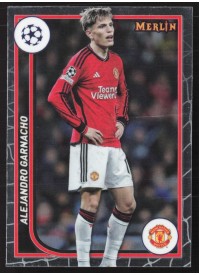 Alejandro Garnacho, Kartička, Topps Merlin Chrome UEFA Club Competitions 2023-24, BASE