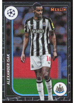 Alexander Isak, Kartička, Topps Merlin Chrome UEFA Club Competitions 2023-24, BASE