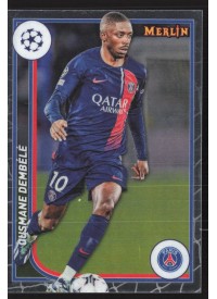 Ousmane Dembele, Kartička, Topps Merlin Chrome UEFA Club Competitions 2023-24, BASE