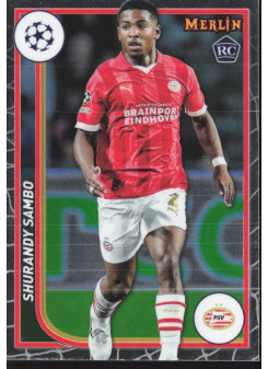 Shurandy Sambo, Kartička, Topps Merlin Chrome UEFA Club Competitions 2023-24, BASE