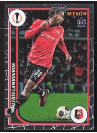 Mathis Lambourde, Kartička, Topps Merlin Chrome UEFA Club Competitions 2023-24, BASE