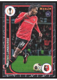 Mathis Lambourde, Kartička, Topps Merlin Chrome UEFA Club Competitions 2023-24, BASE