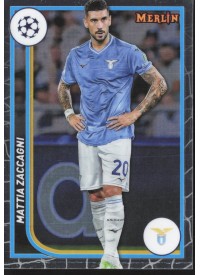 Mattia Zaccagni, Kartička, Topps Merlin Chrome UEFA Club Competitions 2023-24, BASE