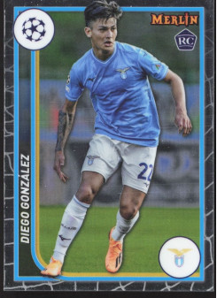 Diego Gonzalez, Kartička, Topps Merlin Chrome UEFA Club Competitions 2023-24, BASE