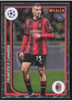 Francesco Camarda, Kartička, Topps Merlin Chrome UEFA Club Competitions 2023-24, BASE