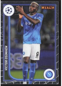 Victor Osimhen, Kartička, Topps Merlin Chrome UEFA Club Competitions 2023-24, BASE
