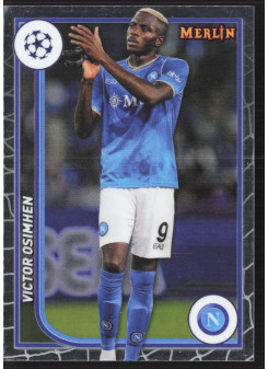 Victor Osimhen, Kartička, Topps Merlin Chrome UEFA Club Competitions 2023-24, BASE