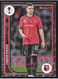Fabian Rieder, Kartička, Topps Merlin Chrome UEFA Club Competitions 2023-24, BASE