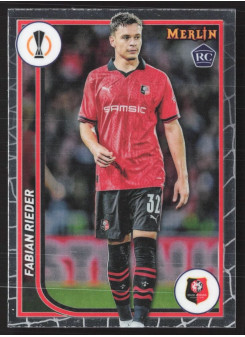 Fabian Rieder, Kartička, Topps Merlin Chrome UEFA Club Competitions 2023-24, BASE