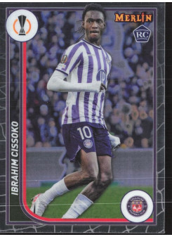 Ibrahim Cissoko, Kartička, Topps Merlin Chrome UEFA Club Competitions 2023-24, BASE